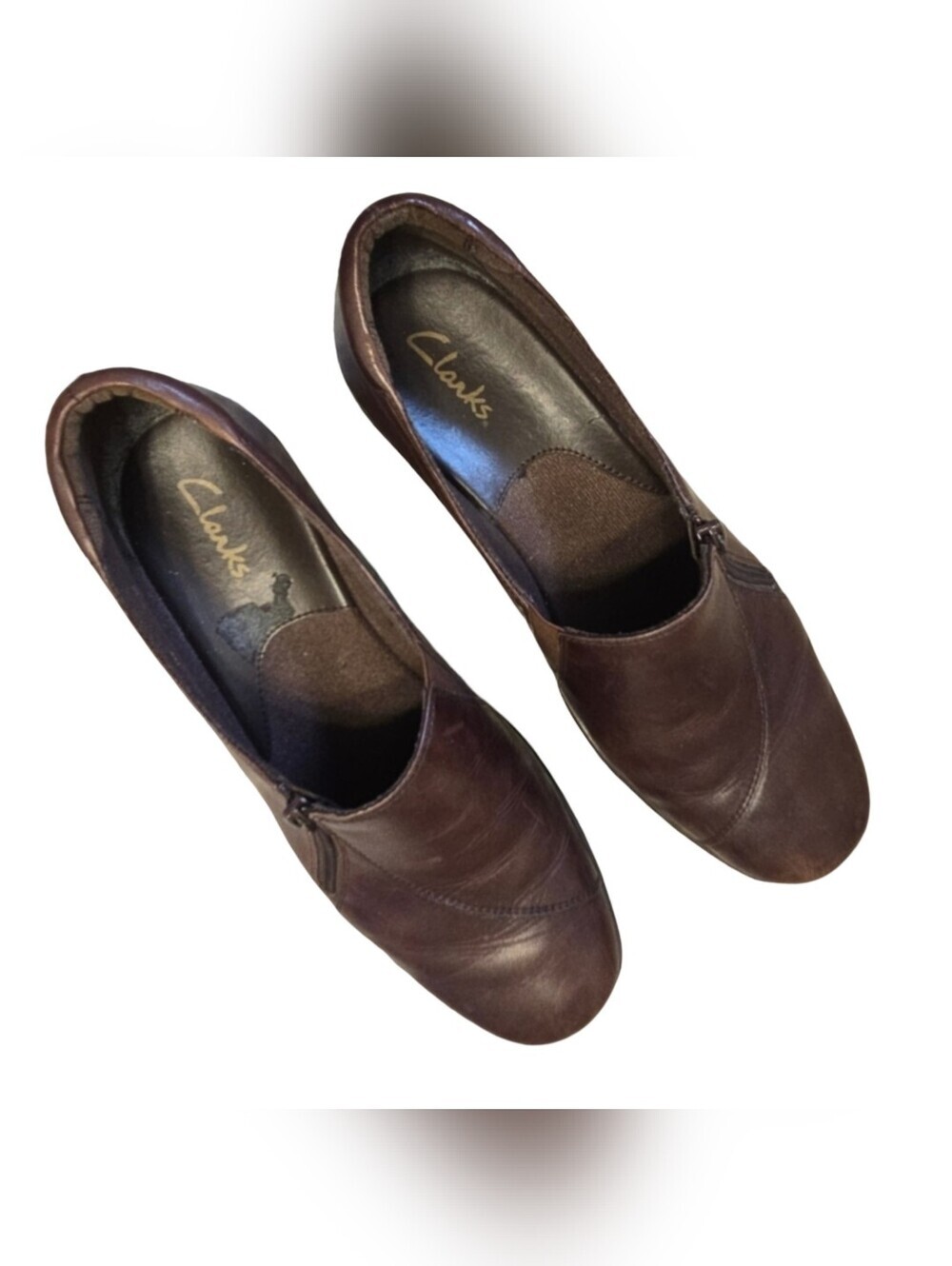 Clarks Dark Brown Women's Mules